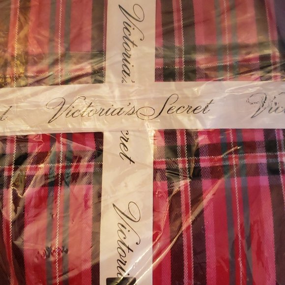 VICTORIA'S SECRET Flannel Long Pajama Set/ Size XXL Regular /Retail $59.00 Size - Picture 3 of 10